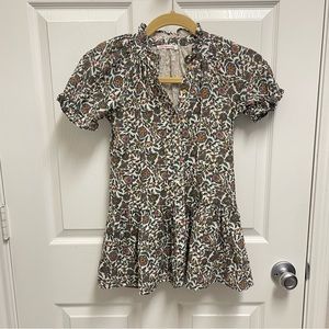 Monoprix Kids Floral Button Down Dress